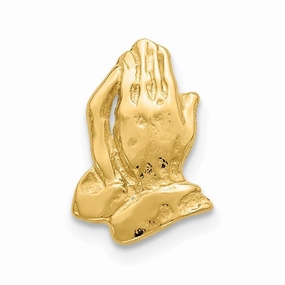 14k Praying Hands Tie Tac
