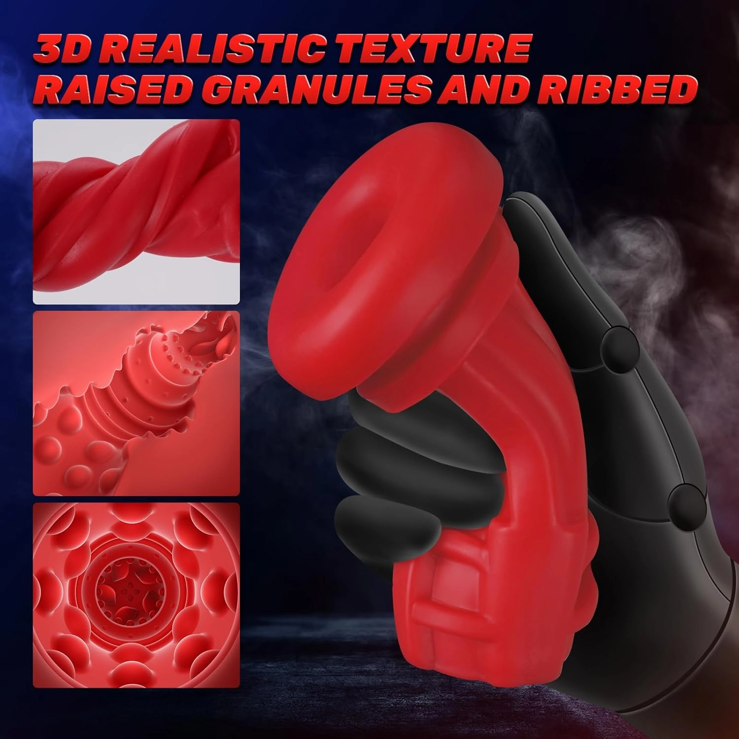 3 in 1 Male Masturbator Sucking   Vibarting   Heating with App Control