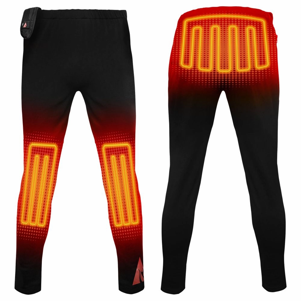 ActionHeat Men's 5V Battery Heated Base Layer Pants, L