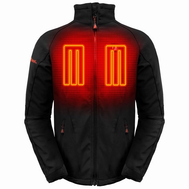 ActionHeat Men's 5V Battery Heated Jacket Black L