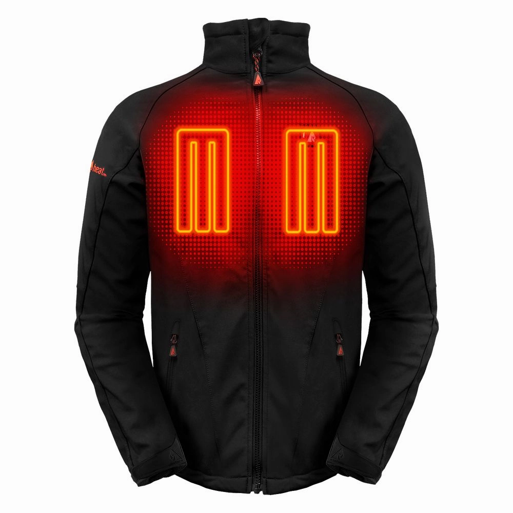 ActionHeat Men's 5V Battery Heated Jacket Black L