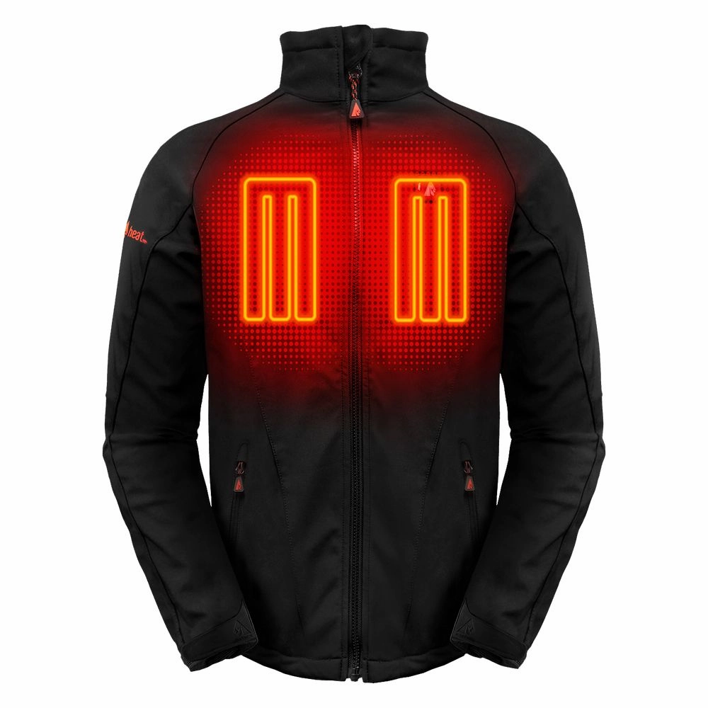 ActionHeat Men's 5V Battery Heated Jacket Black L