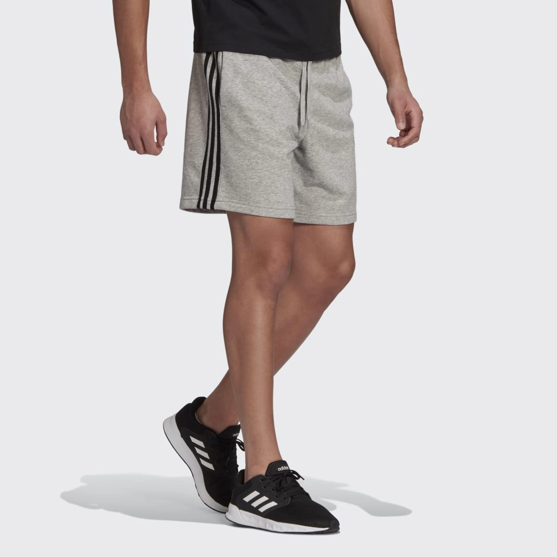 adidas Essentials French Terry 3-Stripes Men's Shorts