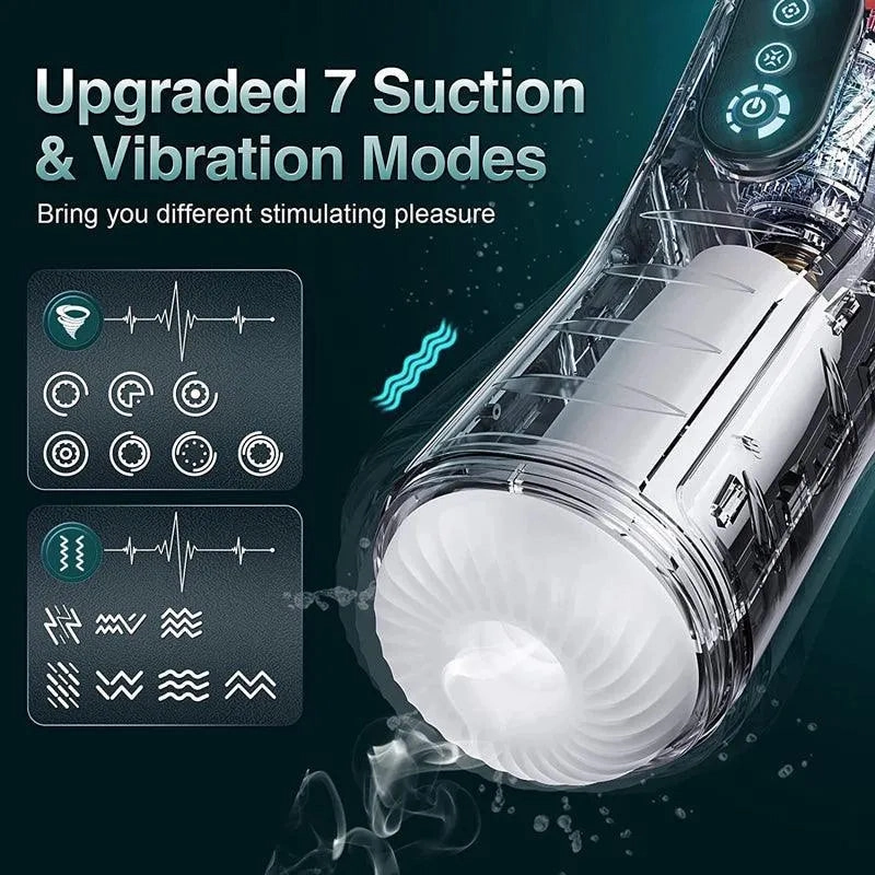Air Sucking Male Blowjob Machine Sex Toy