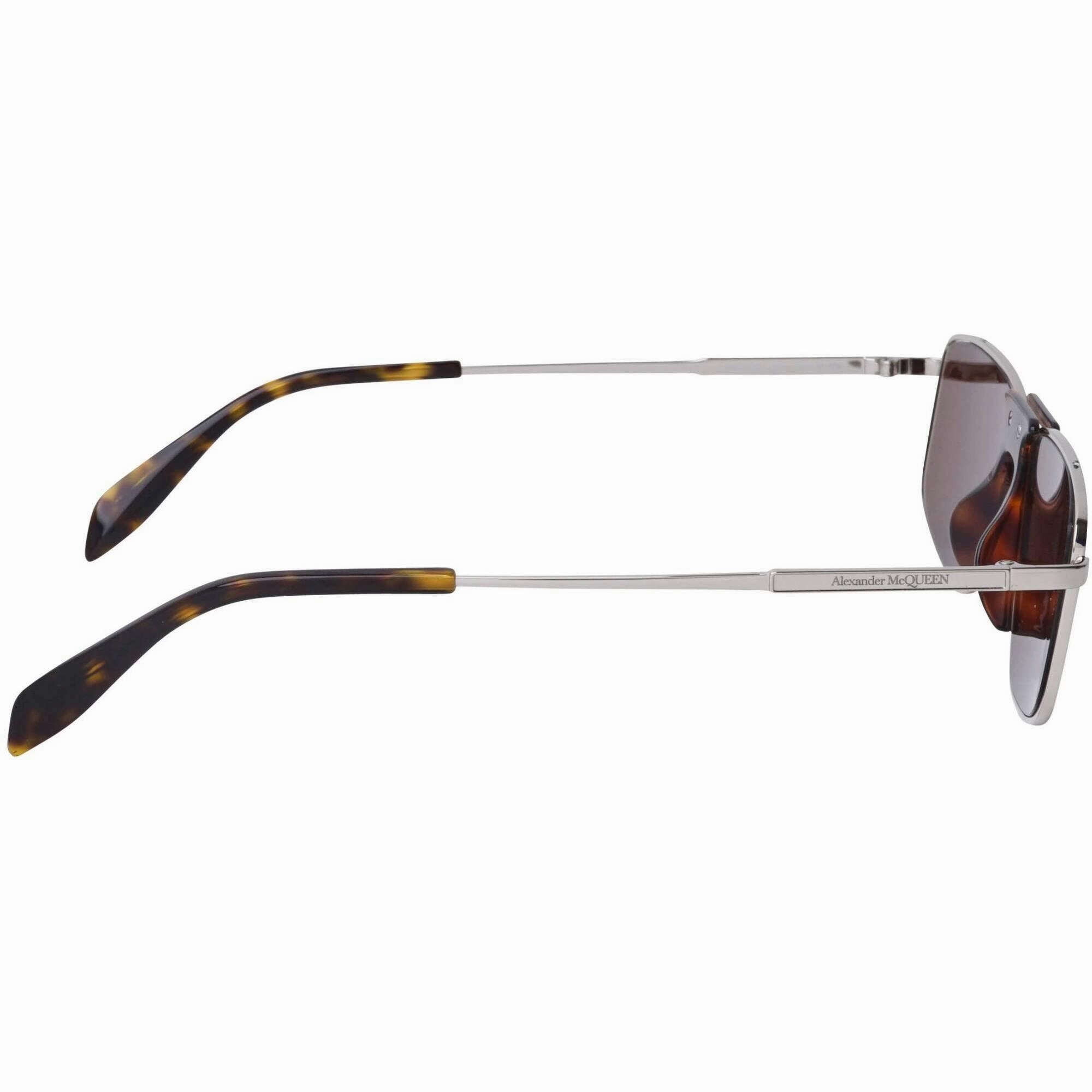Alexander Mcqueen Men's Sunglasses - Brown Lens | ALEXANDER MCQUEEN AM0198S 003