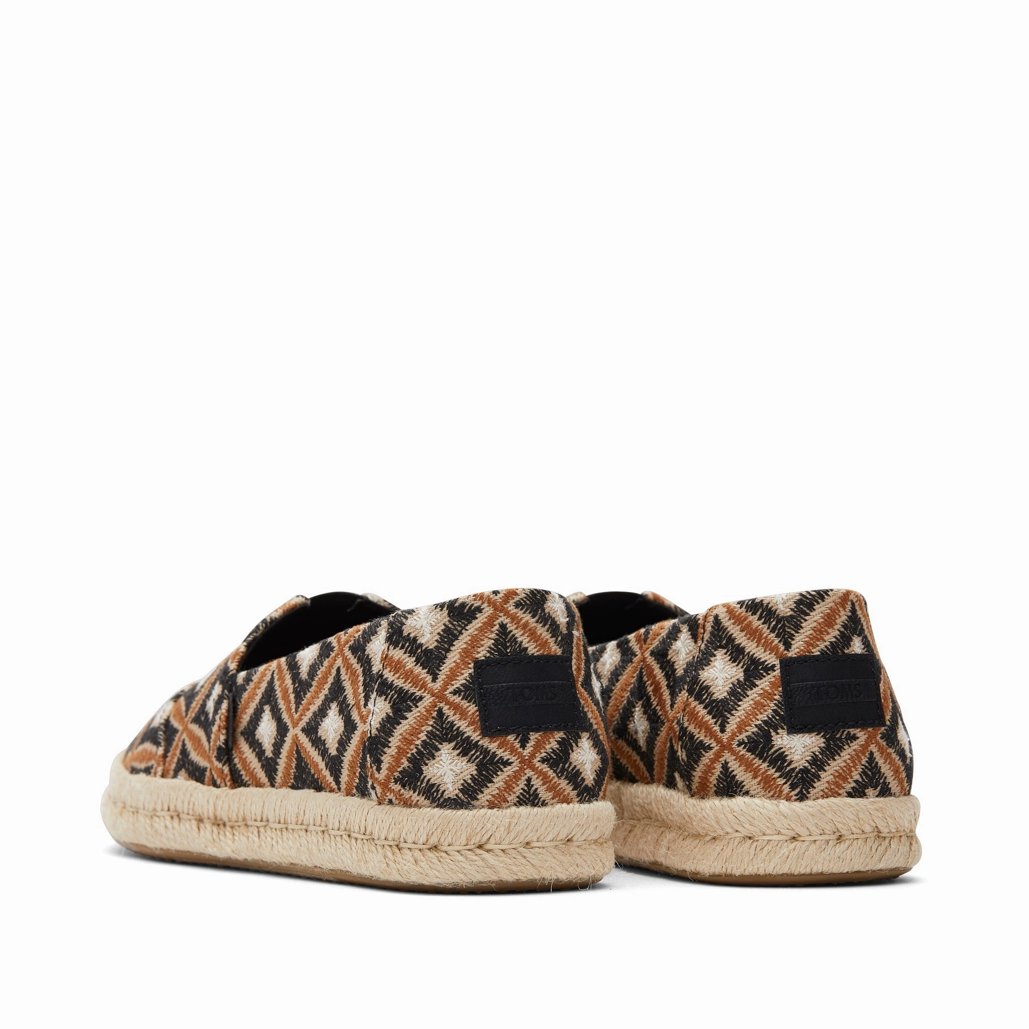 Alpargata Rope 2.0 Black Geometric Espadrille