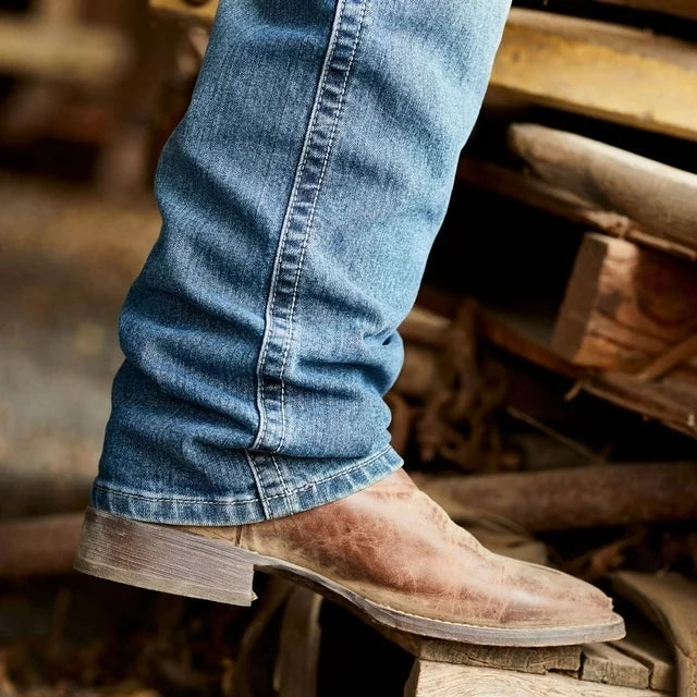 Ariat 10029699 Men's Circuit Patriot Western Boots - Weathered Brown - 12M