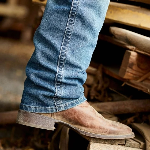Ariat 10029699 Men's Circuit Patriot Western Boots - Weathered Brown - 12M