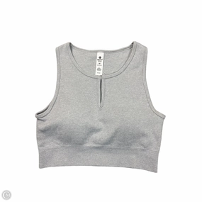 Athletic Bra By 90 Degrees By Reflex In Grey. Size: M