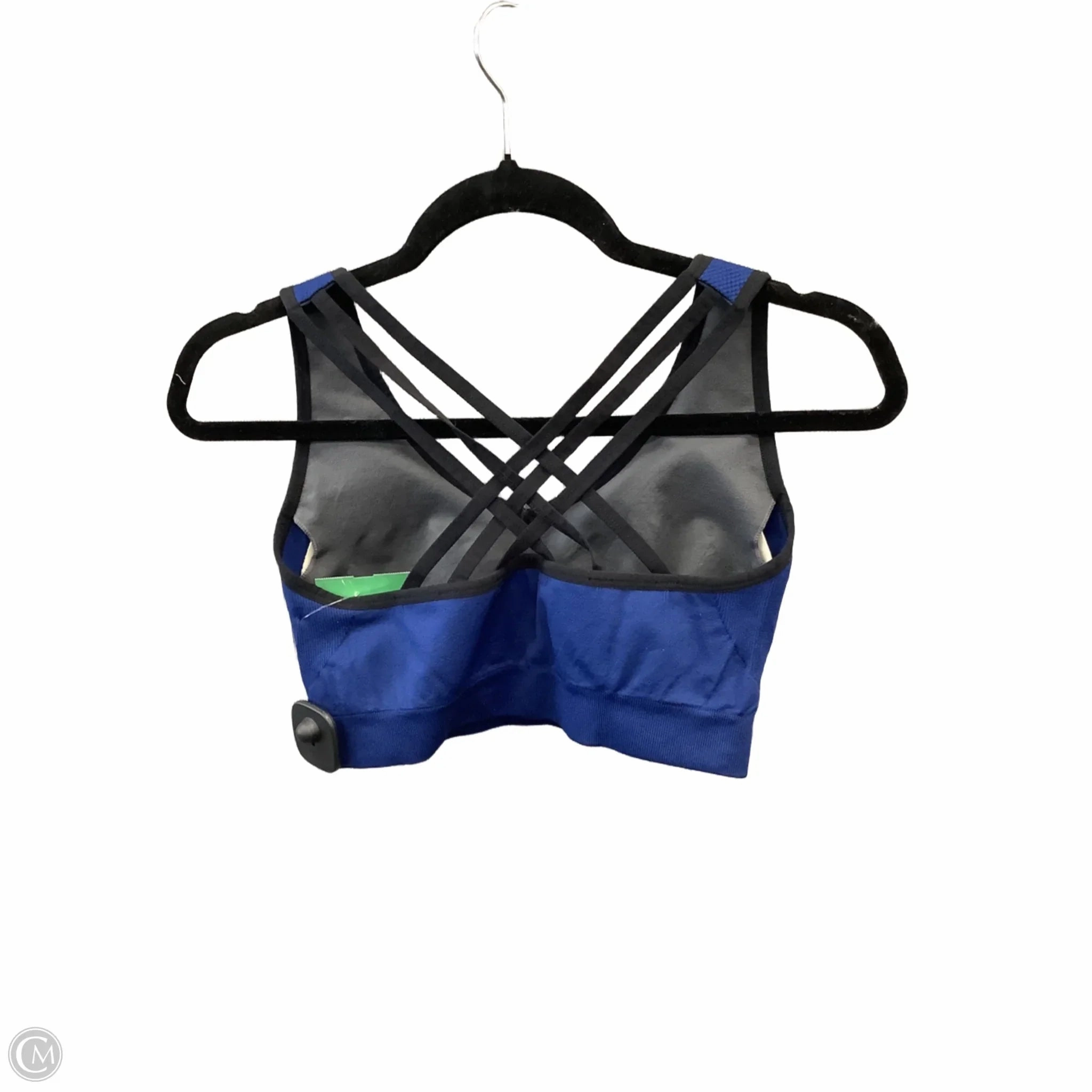 Athletic Bra By Clothes Mentor In Blue. Size: L