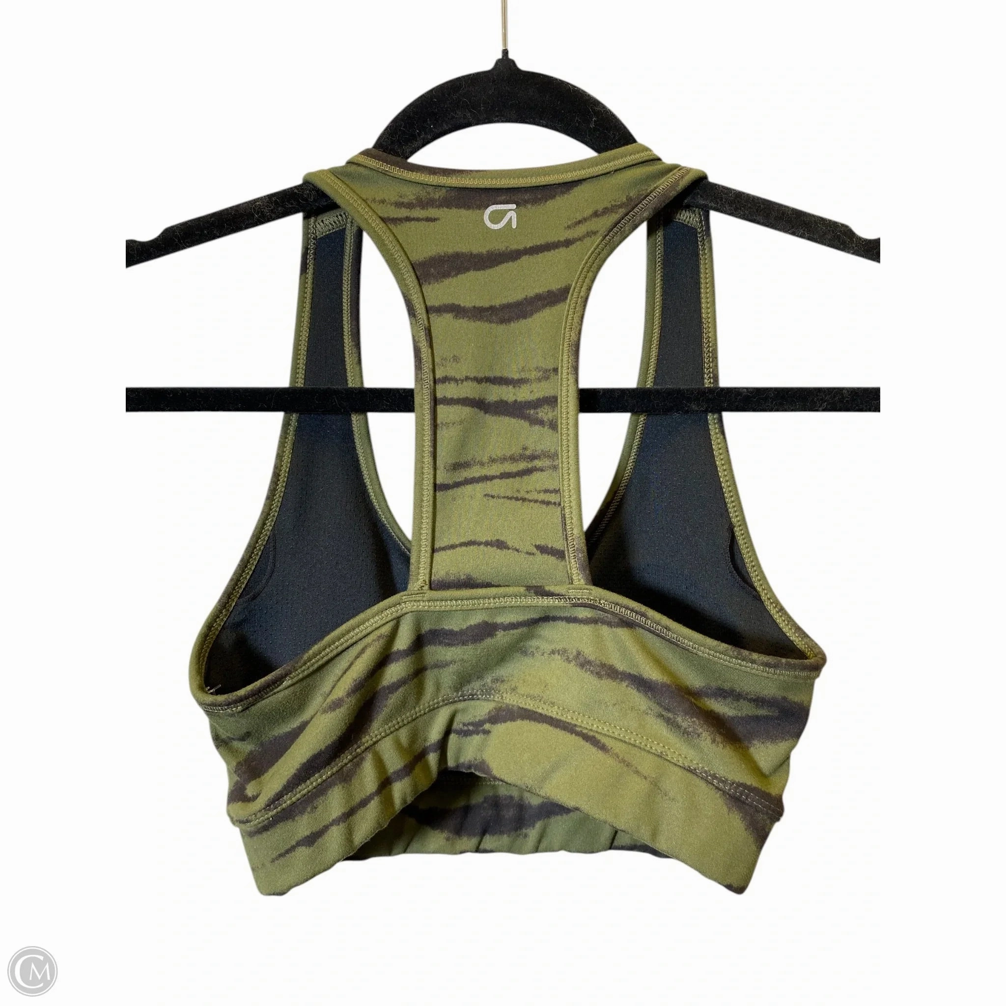 Athletic Bra By Gapfit In Black & Green. Size: Xs