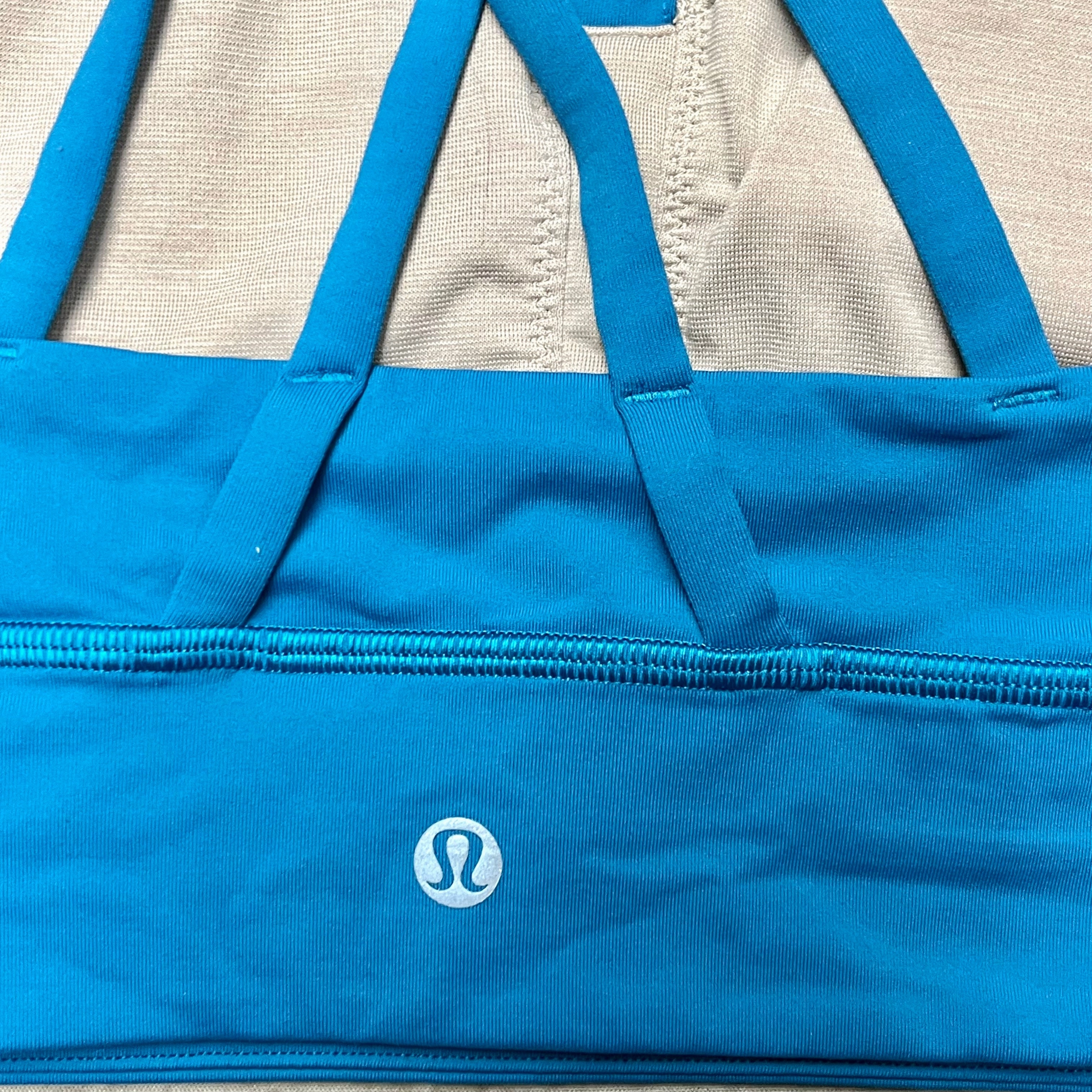 Athletic Bra By Lululemon In Blue. Size: 10
