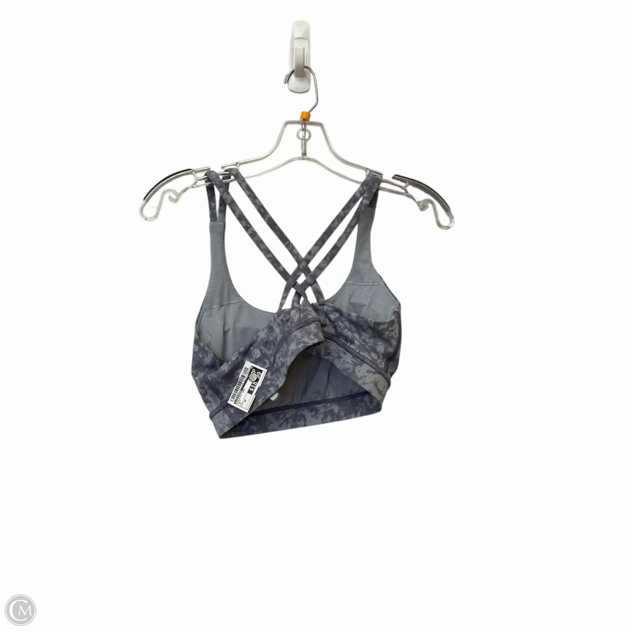 Athletic Bra By Lululemon In Grey. Size: 10