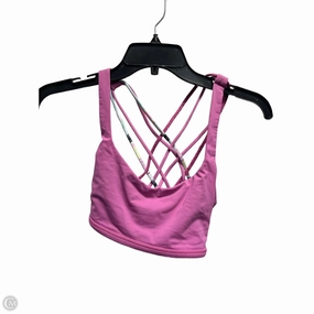 Athletic Bra By Lululemon In Pink. Size: 6