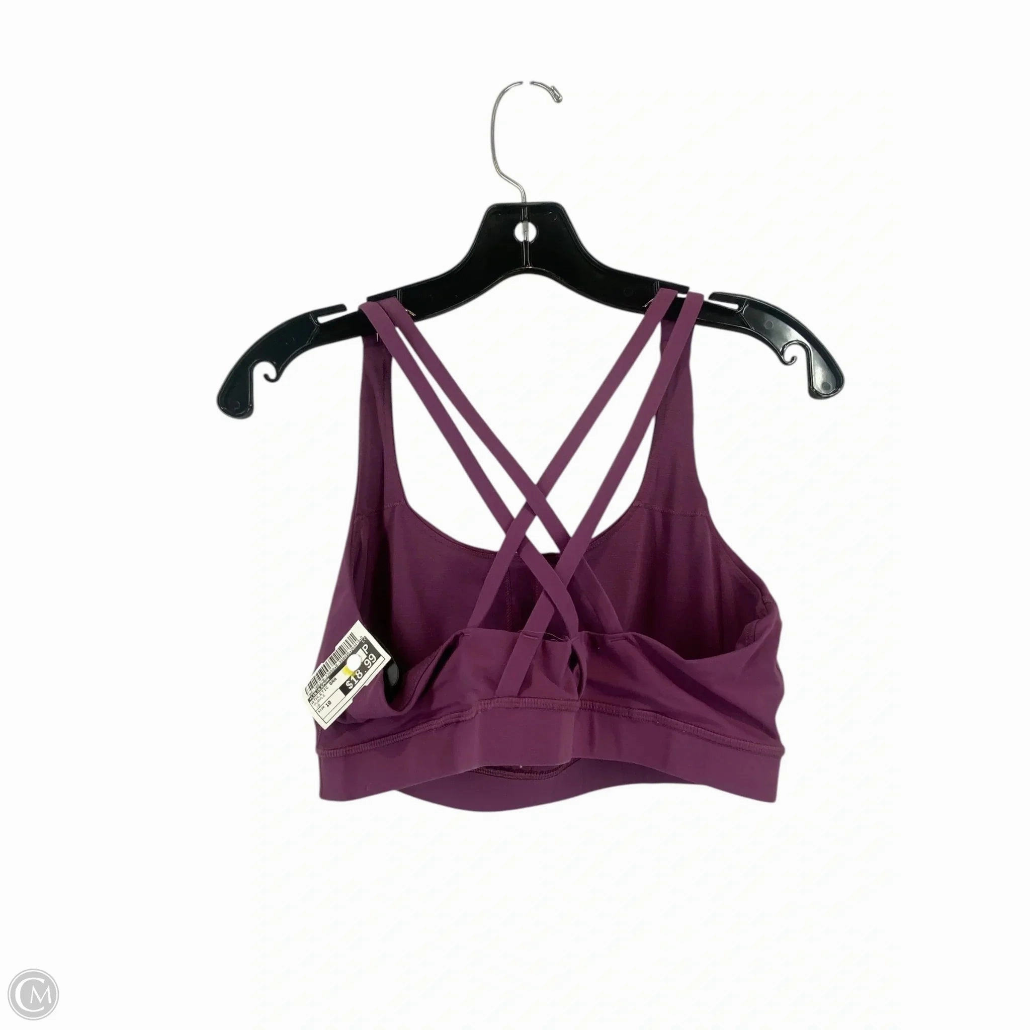 Athletic Bra By Lululemon In Purple. Size: 10