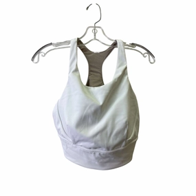 Athletic Bra By Lululemon In White. Size:L