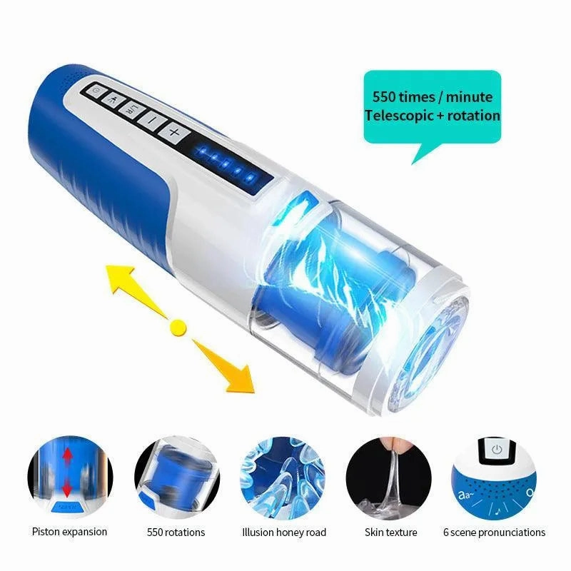 Automatic Thrusting Rotation Toy For Men