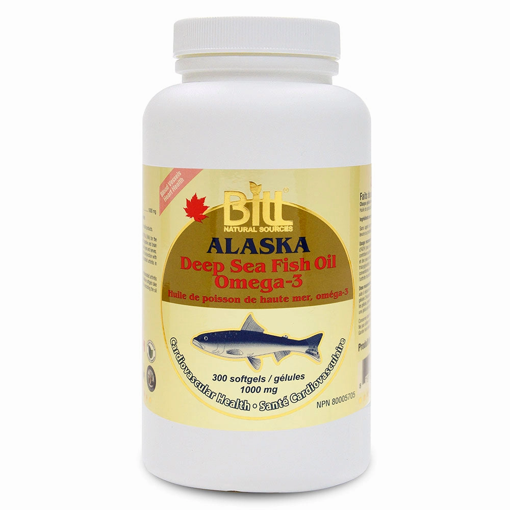 BILL Natural Sources® Deep Sea Fish Oil 1000mg Softgels