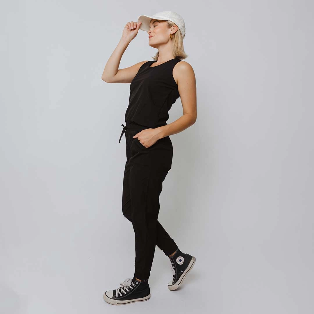 Black Tank Jumpsuit