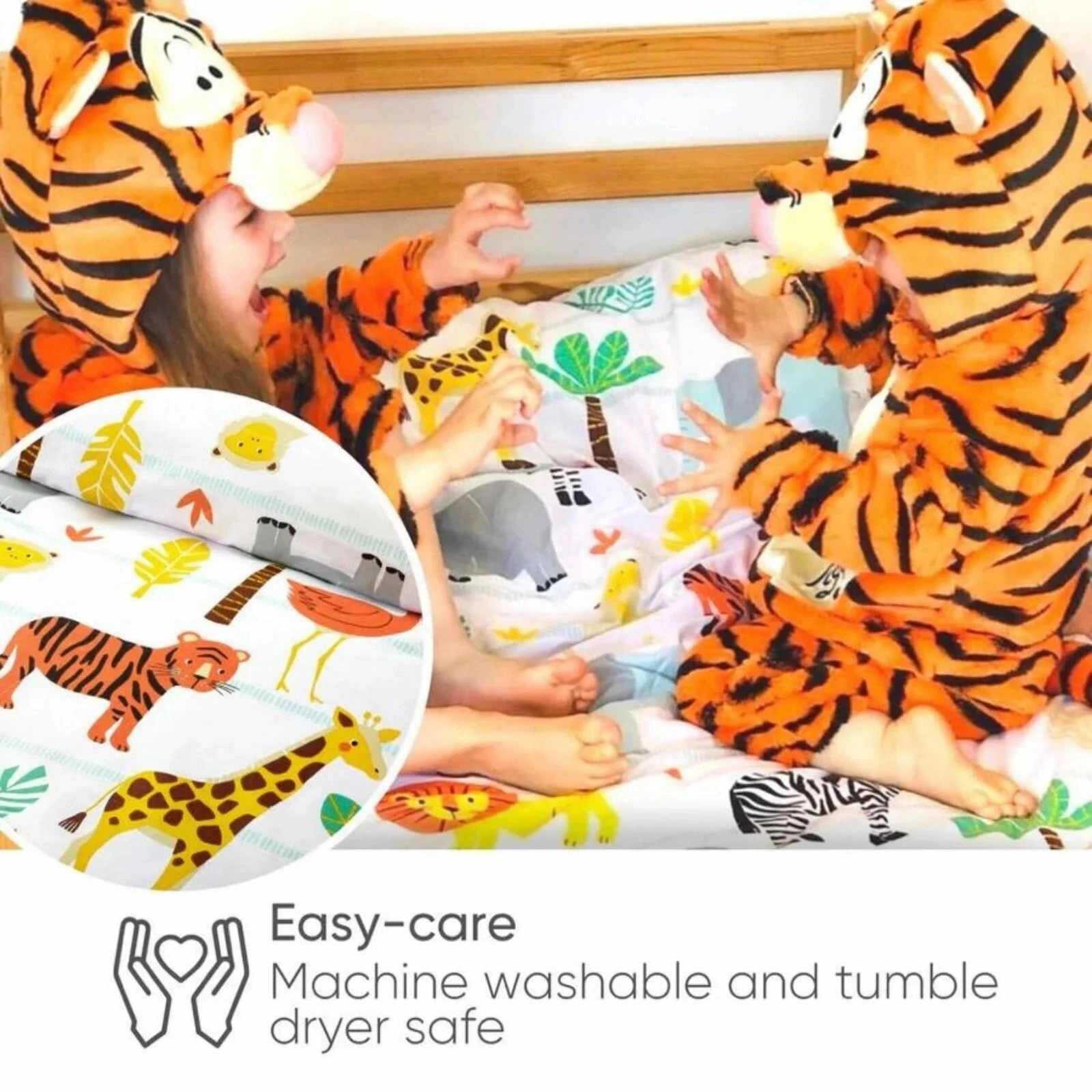 Bloomsbury Mill Single Duvet Set - Safari Adventure