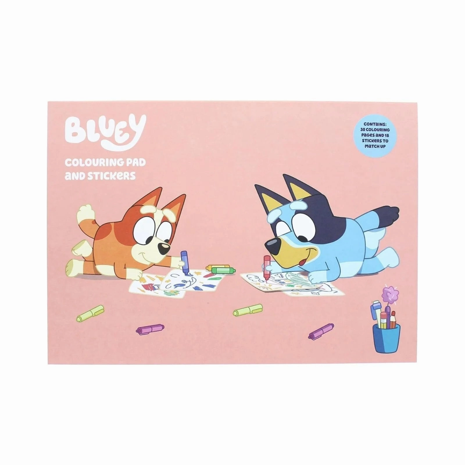 Bluey A4 Colouring Pad