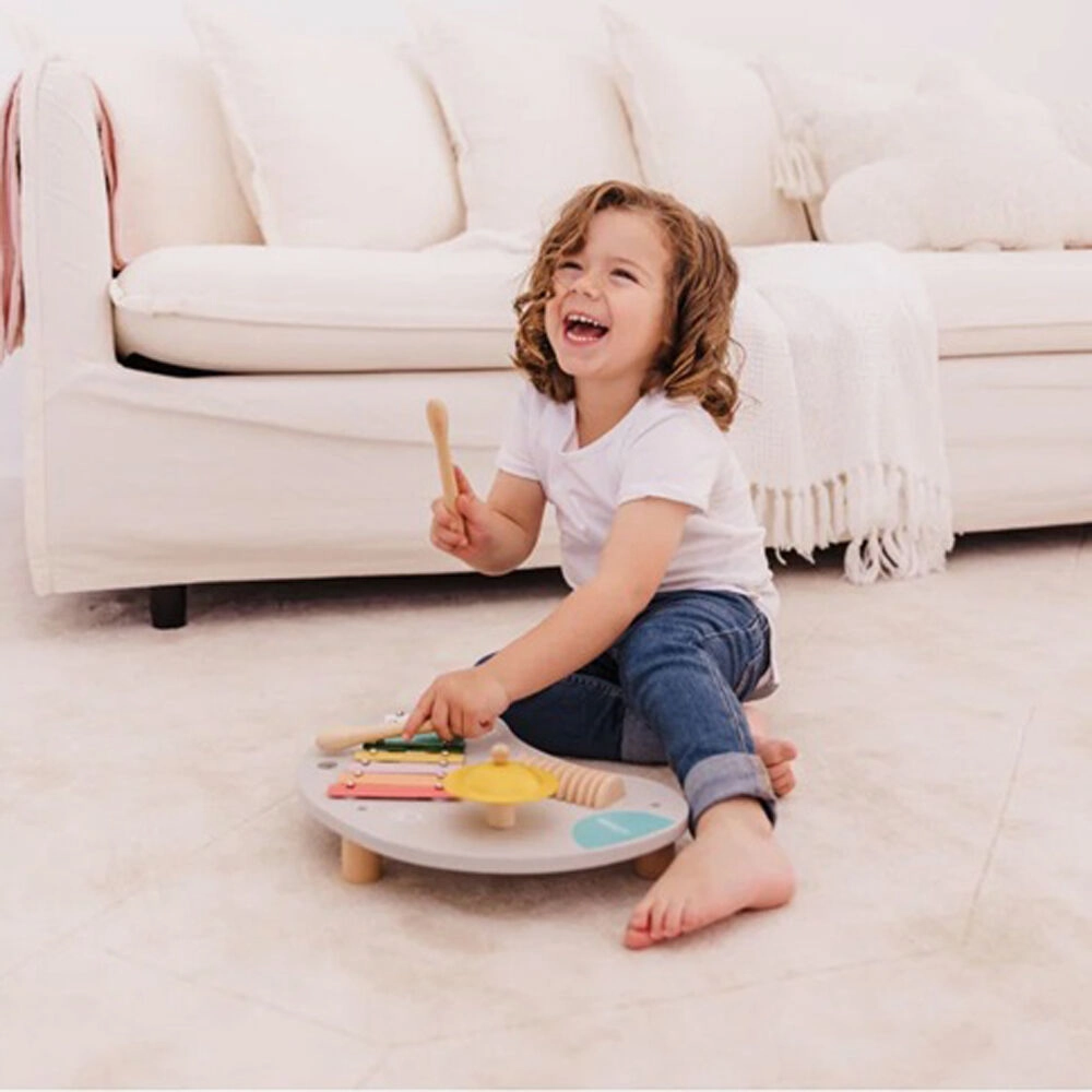 Bubble Wooden Music Table