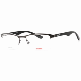 Carrera Men's Eyeglasses - Dark Ruthenium Black Rectangular Frame | CA6623 0XVD 00