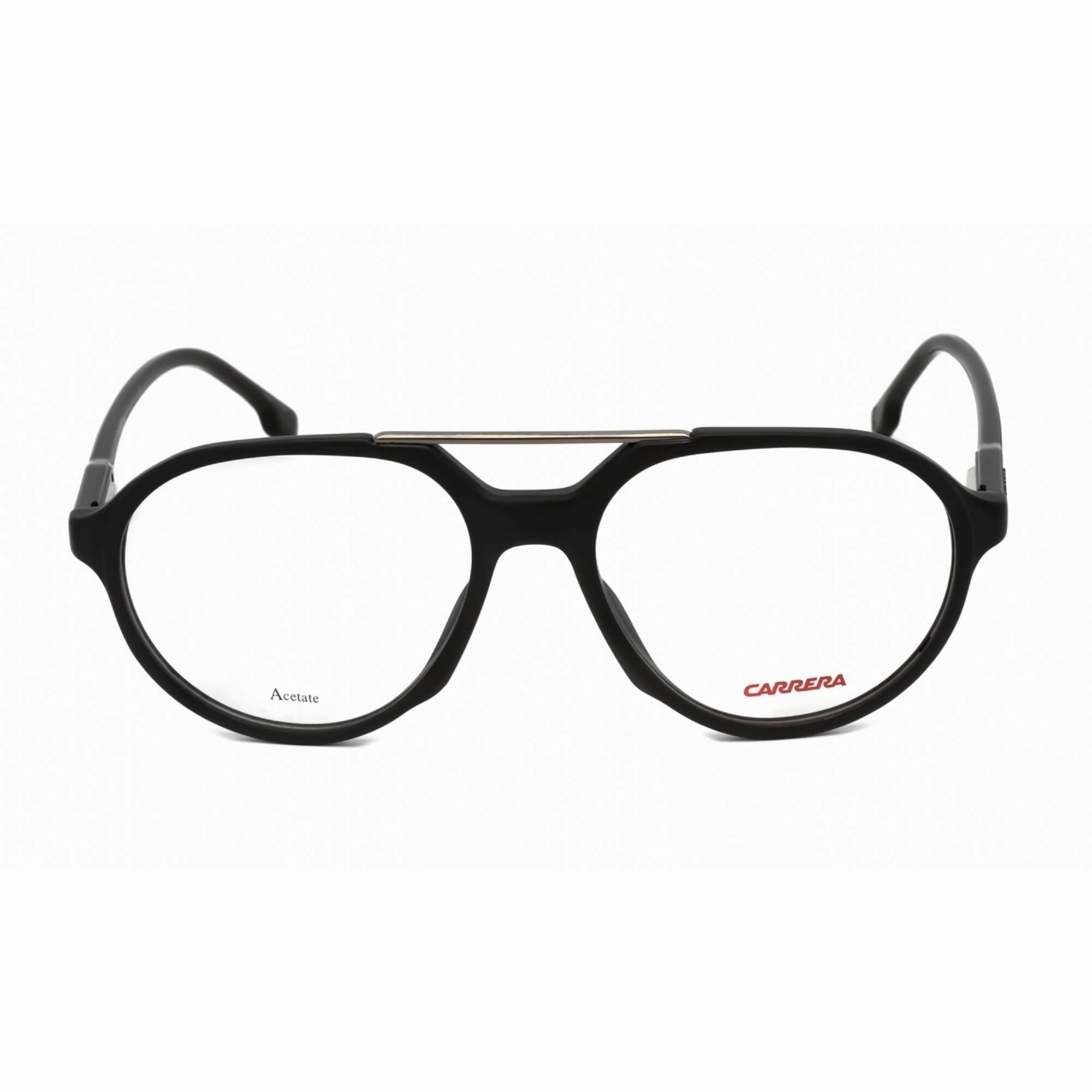Carrera Men's Eyeglasses - Matte Black Full Rim Aviator Frame | CARRERA 228 0003 00