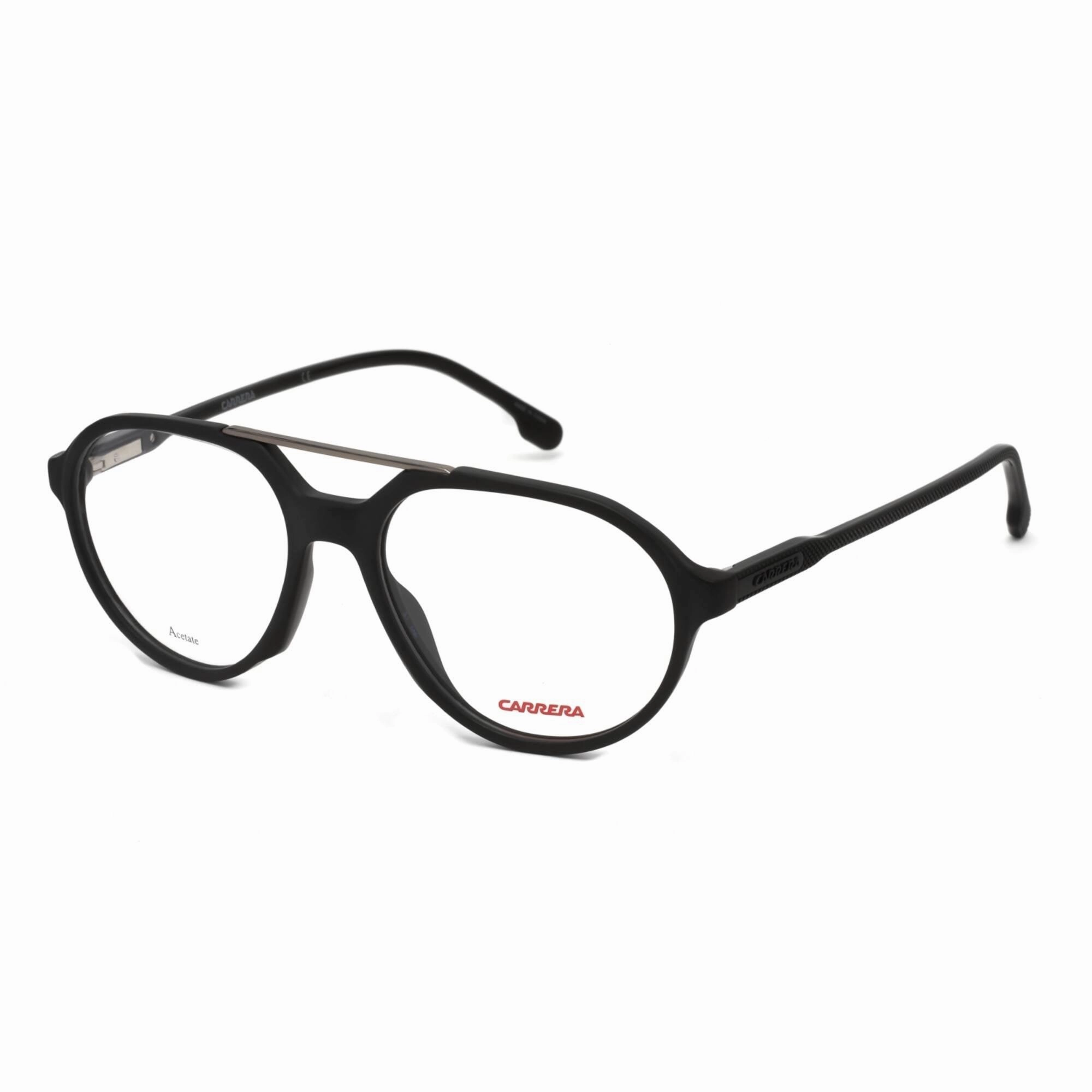 Carrera Men's Eyeglasses - Matte Black Full Rim Aviator Frame | CARRERA 228 0003 00