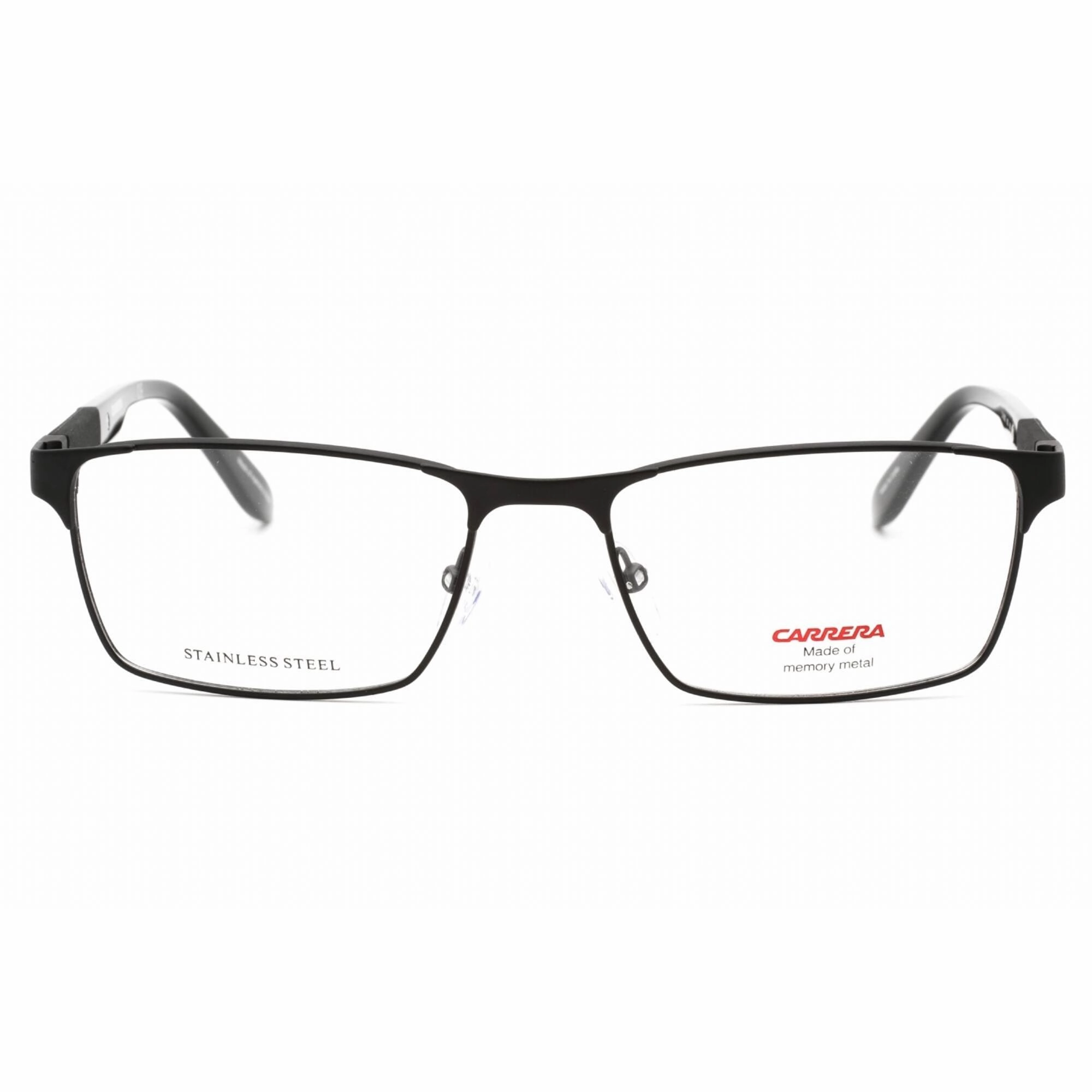 Carrera Men's Eyeglasses - Matte Black Metal Frame Clear Lens Ca | 8822 010G 00