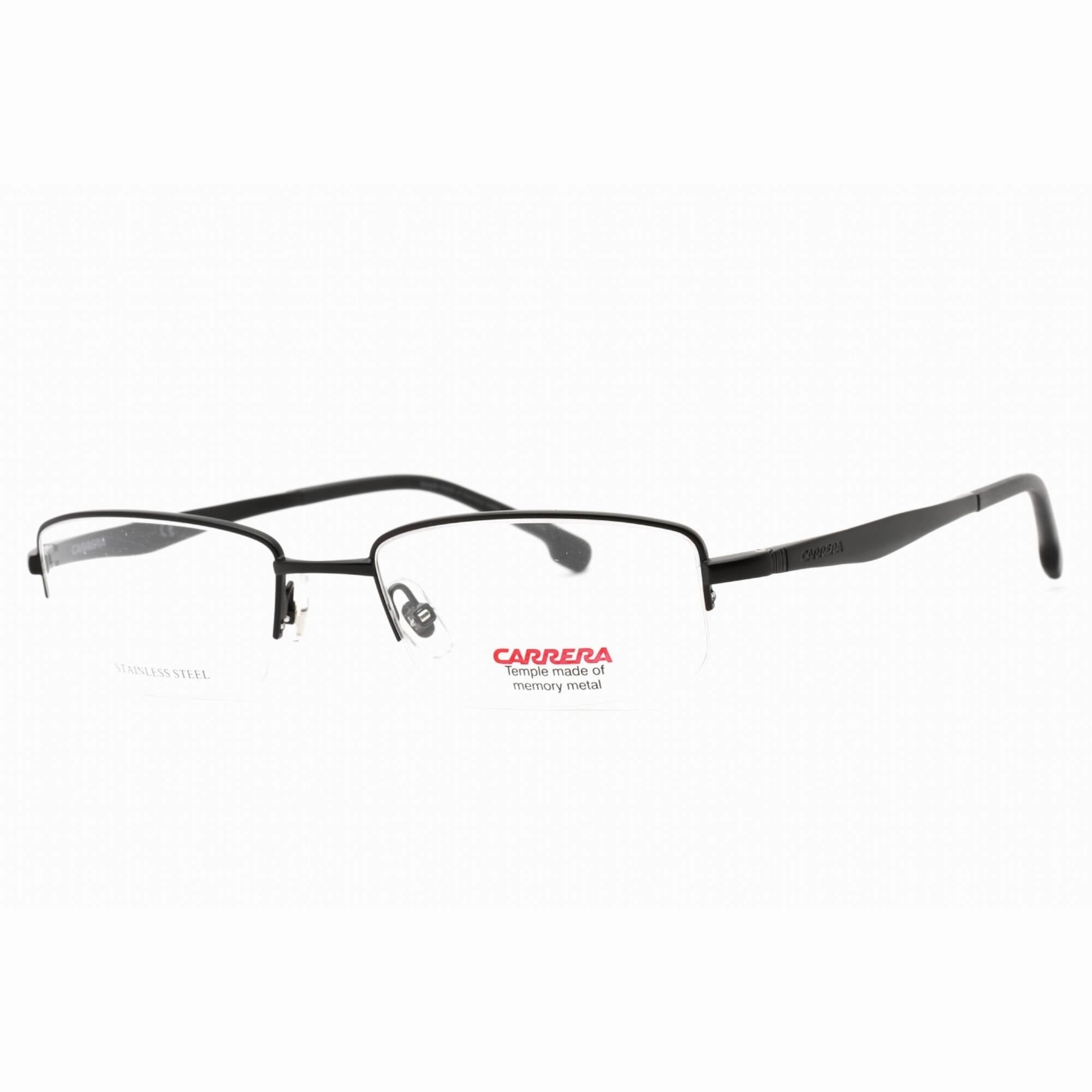 Carrera Men's Eyeglasses - Matte Black Metal Half Rim Frame | CARRERA 8860 0003 00