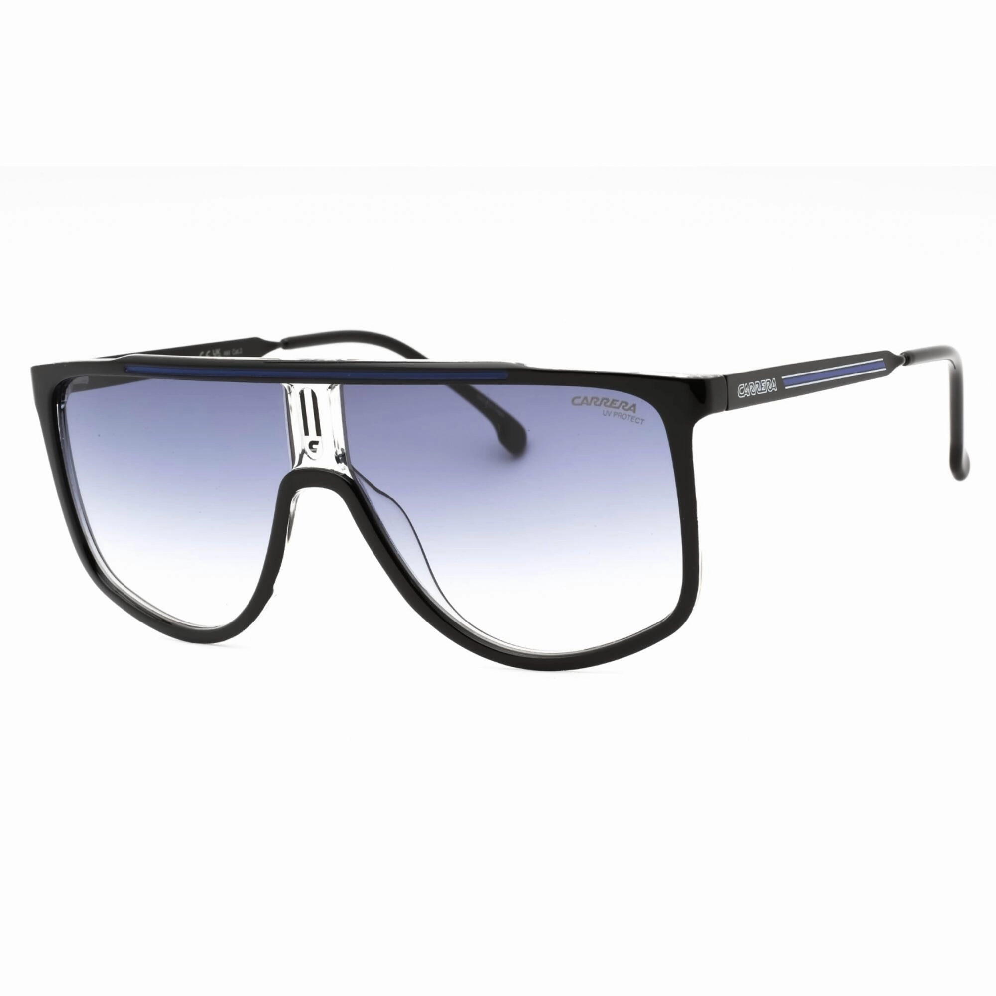 Carrera Men's Sunglasses - Black Blue Plastic Navigator Frame | CARRERA 1056/S 0D51 08