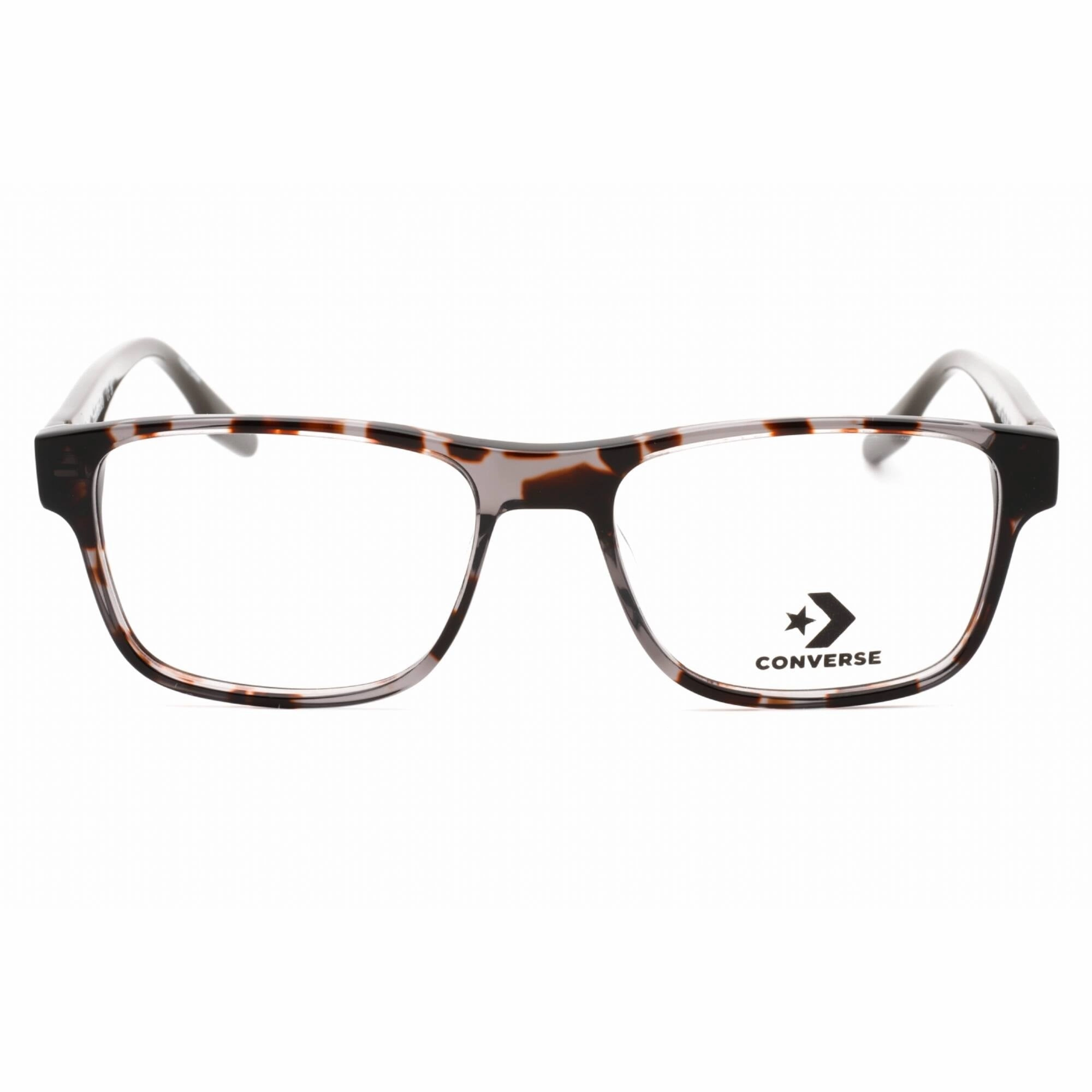 Converse Men's Eyeglasses - Charcoal Tortoise Rectangular Plastic Frame | CV5063 062