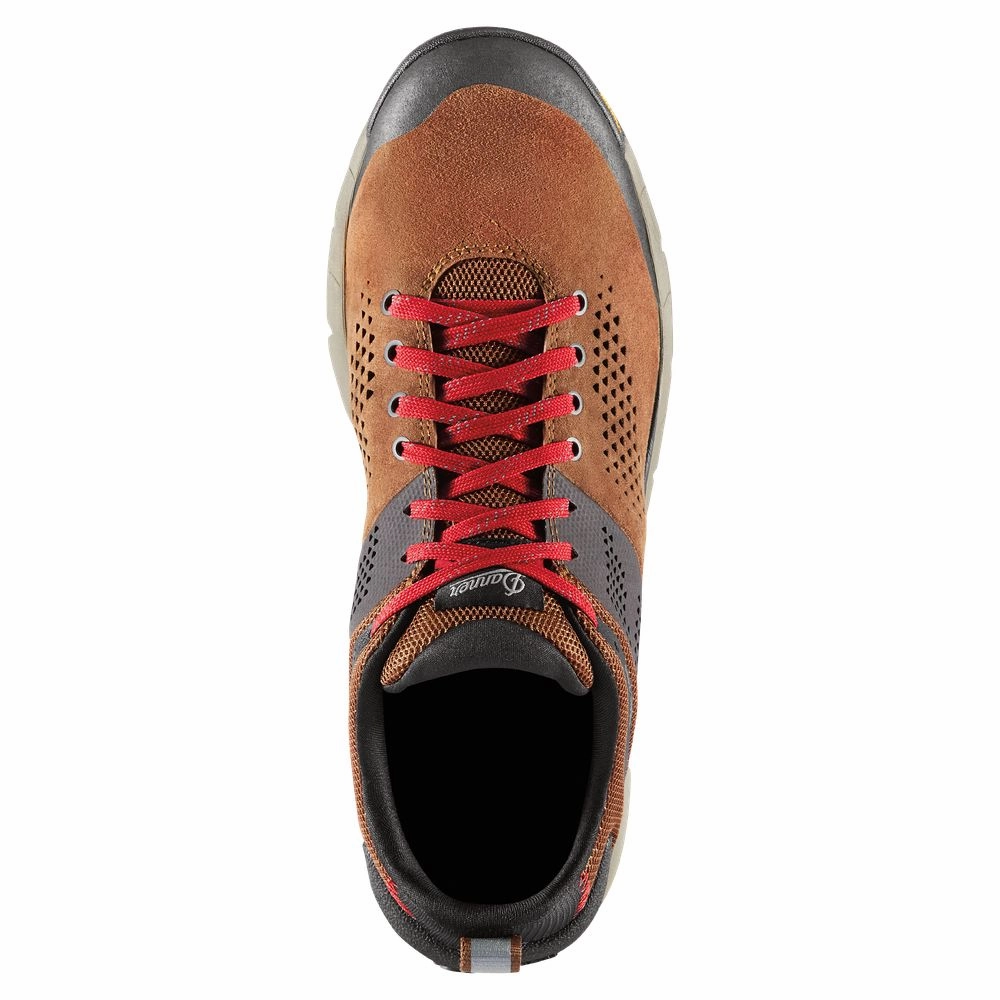 Danner 61272 Trail 2650 Hiking Shoes for Men, Brown/Red, 9.5