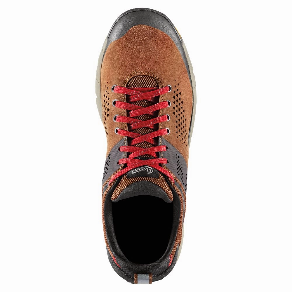 Danner 61272 Trail 2650 Hiking Shoes for Men, Brown/Red, 9.5