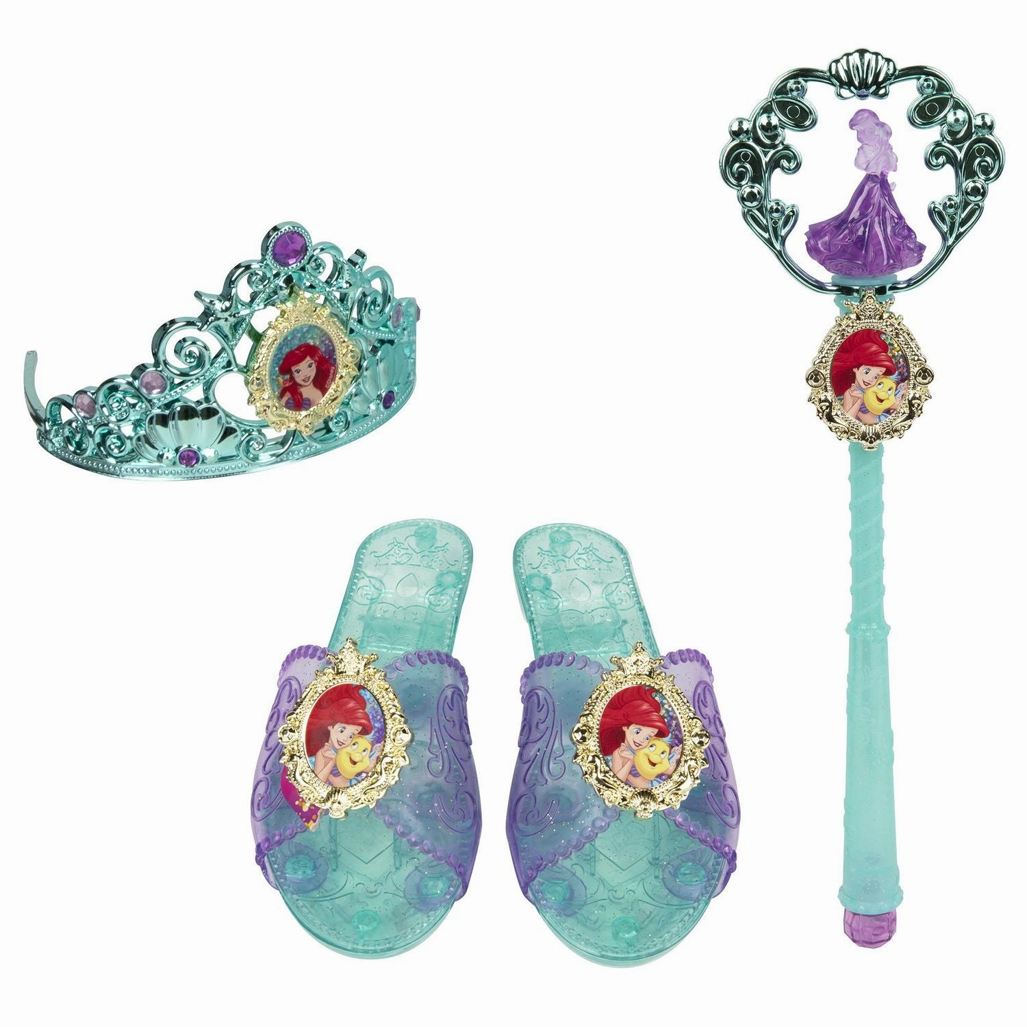 Disney Princess 21743 Ariel Tiara to Toe Dress Up