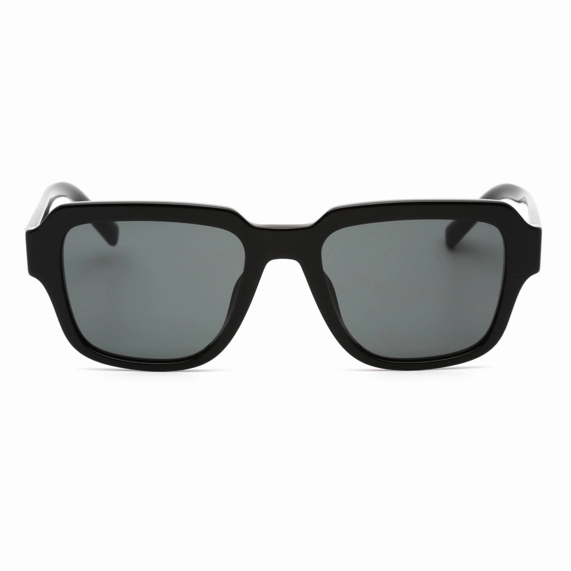 Dolce & Gabbana Men's Sunglasses - Rectangular Frame Dark Grey Lens | 0DG4402F 501/87