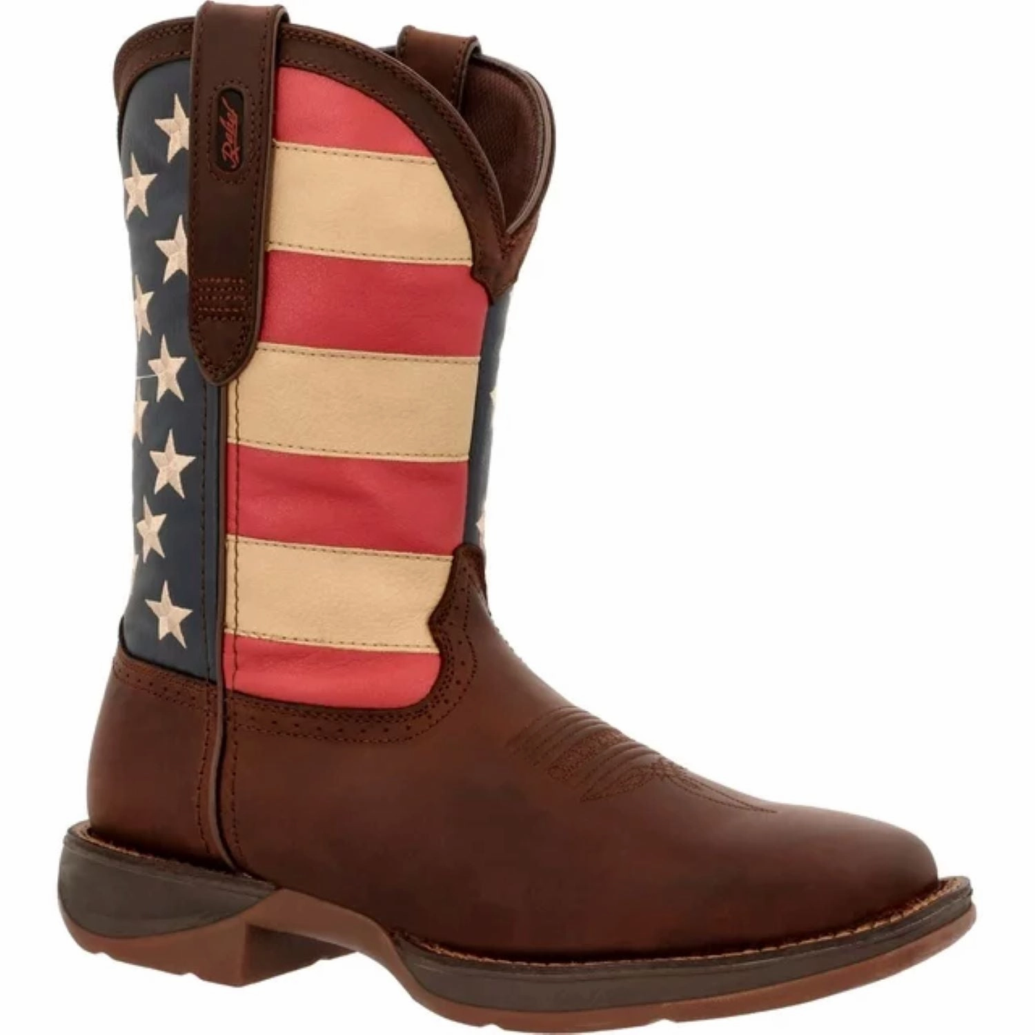 Durango Patriotic Pull-On Western Flag Boot, 11 W US