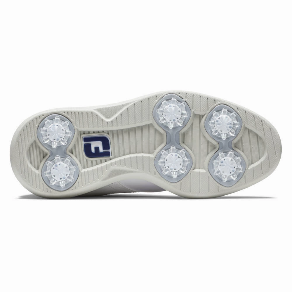 FootJoy Traditions Golf Shoes White - 24 Boys
