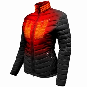 Gerbing 7V Khione Puffer Heated Jacket 2.0 for Ladies - Black - XS