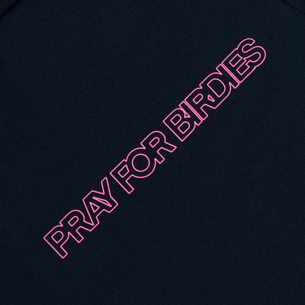 Gfore Pray For Birdies Double Knit Brushed Back Cropped Hoodie Golf Jacket Twilight - SP25 Women