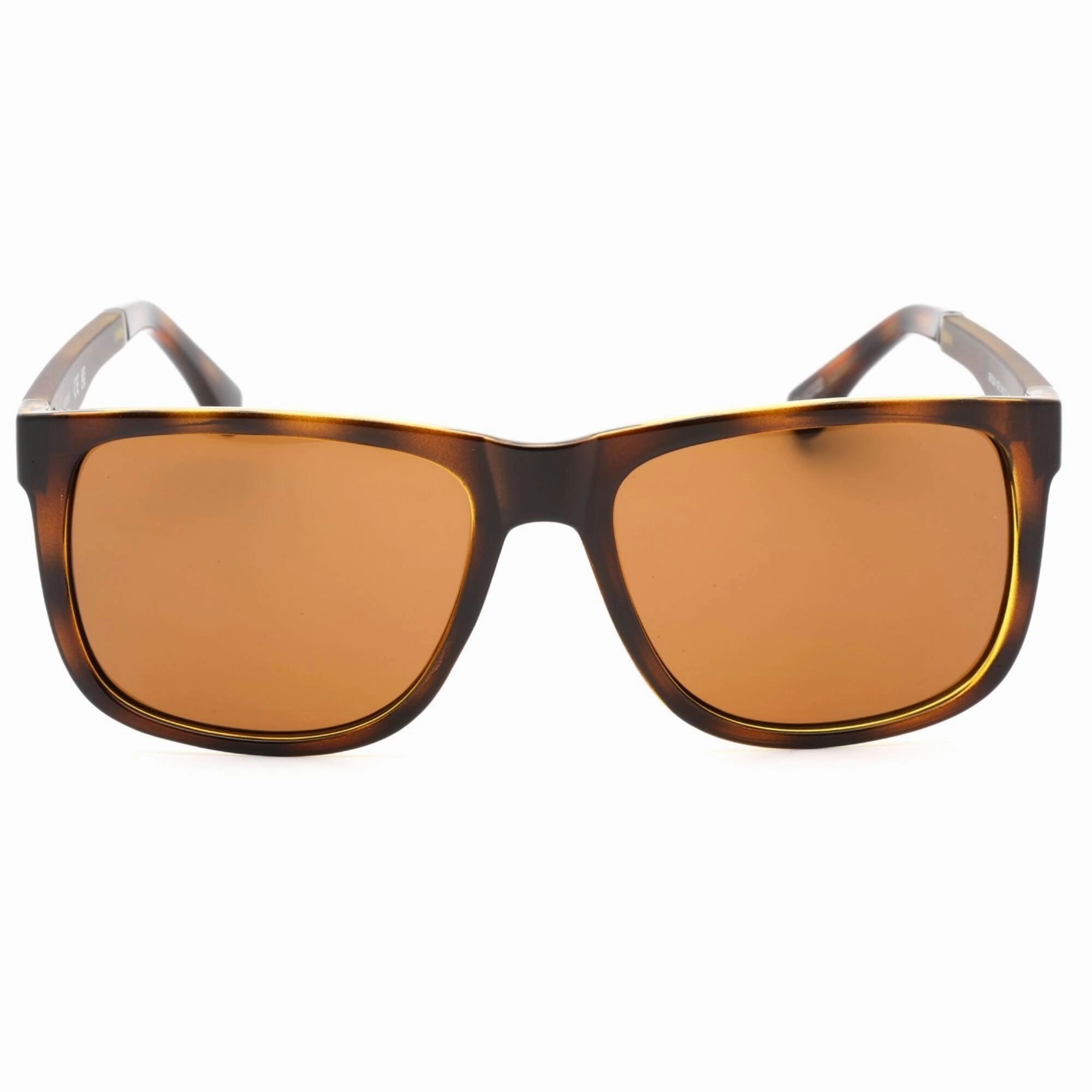 Guess Factory Men's Sunglasses - Dark Havana Full Rim Square Shape Frame | GF0234 52E