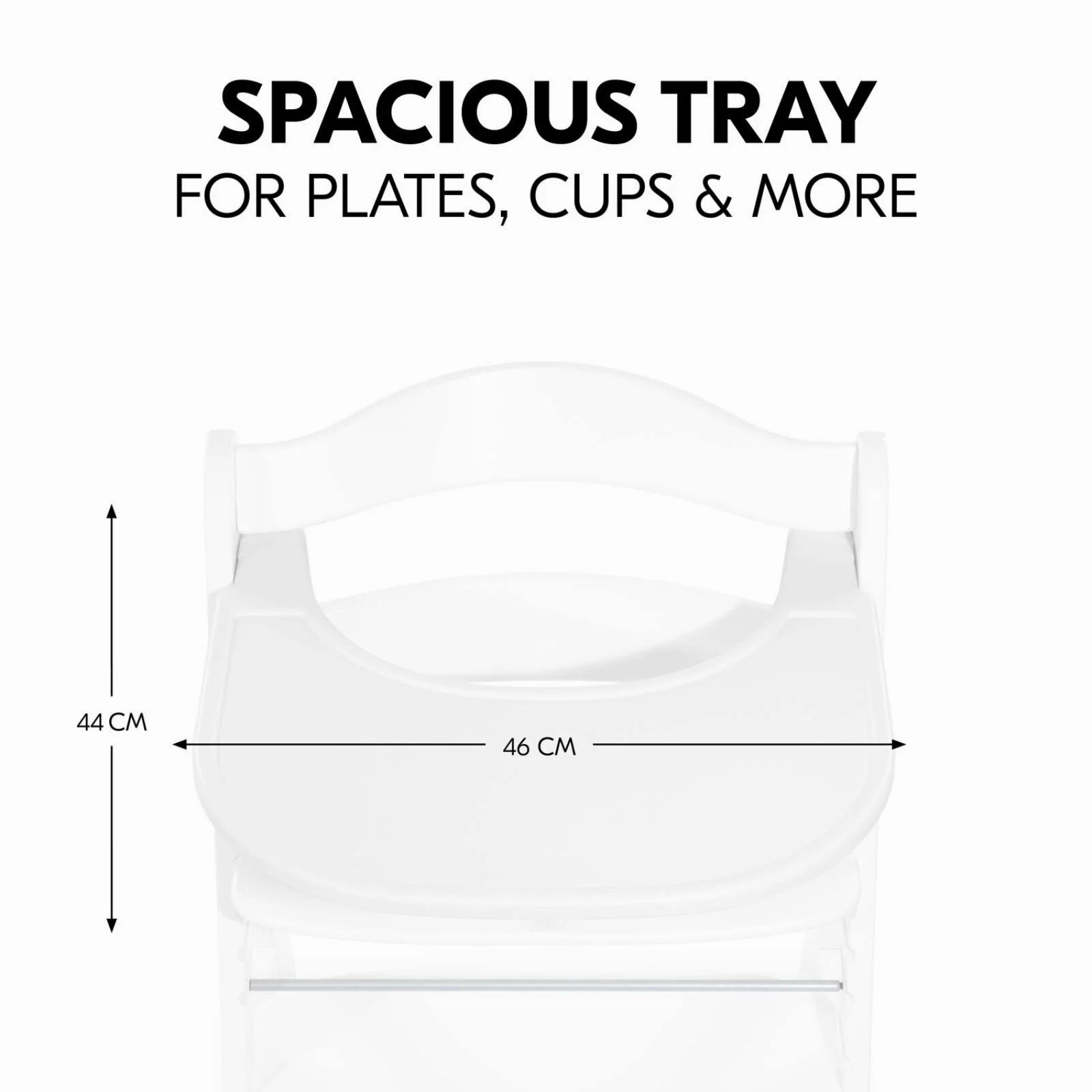 Hauck Alpha Click Tray - White