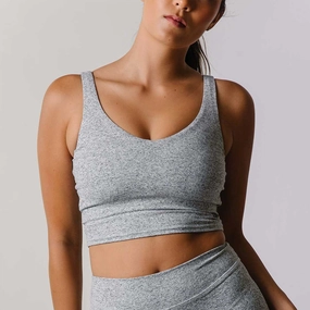 Heather Grey Focus Tank