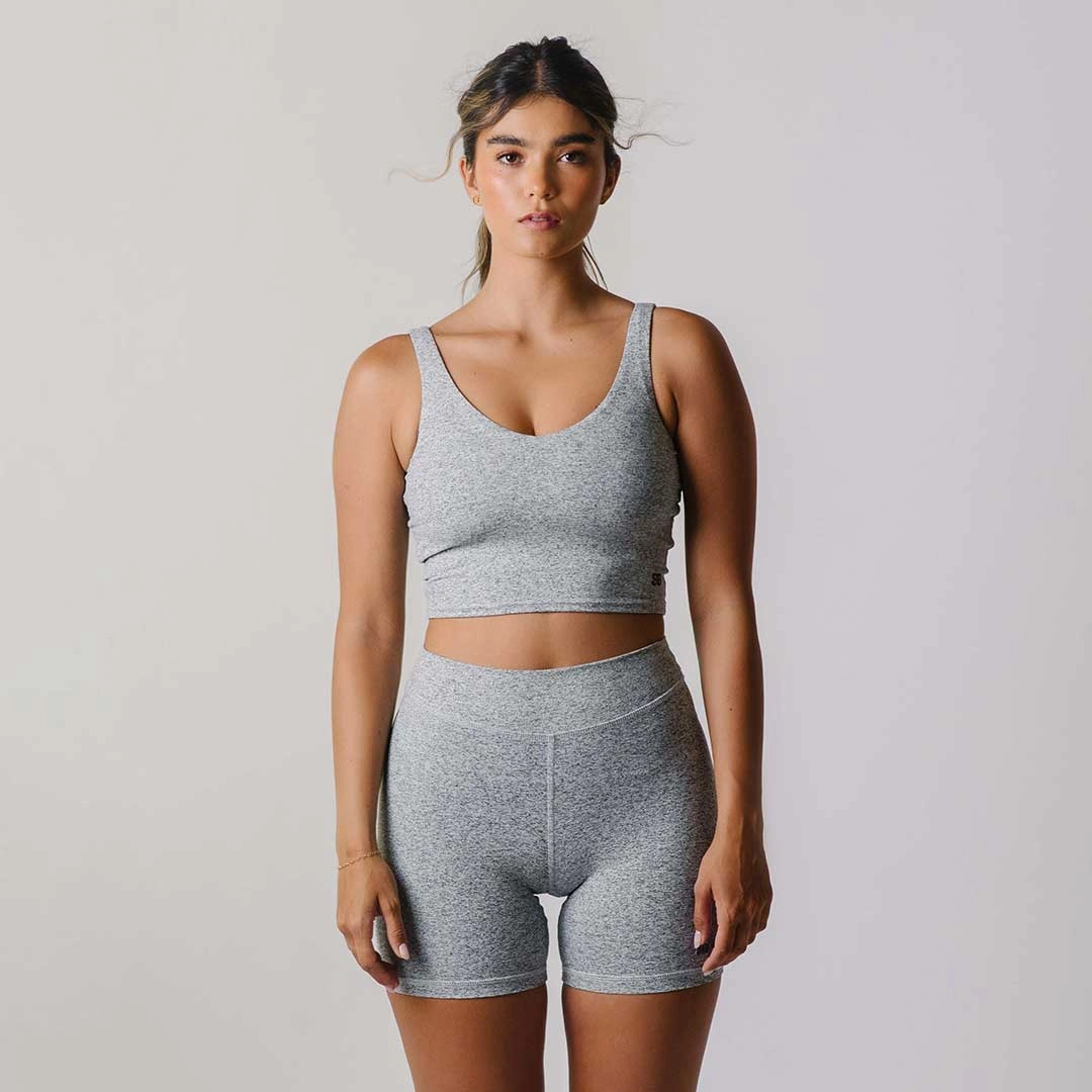 Heather Grey Focus Tank