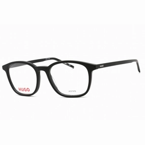 HUGO Men's Eyeglasses - Clear Demo Lens Matte Black Rectangular | HG 1024 0003 00