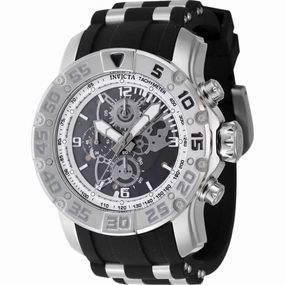 Invicta Men's Watch - Invicta Racing Chronograph Silver Tone Case Strap | 48060