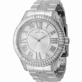 Invicta Men's Watch - Specialty Silver Dial Stainless Steel Bracelet Crystal | 44183