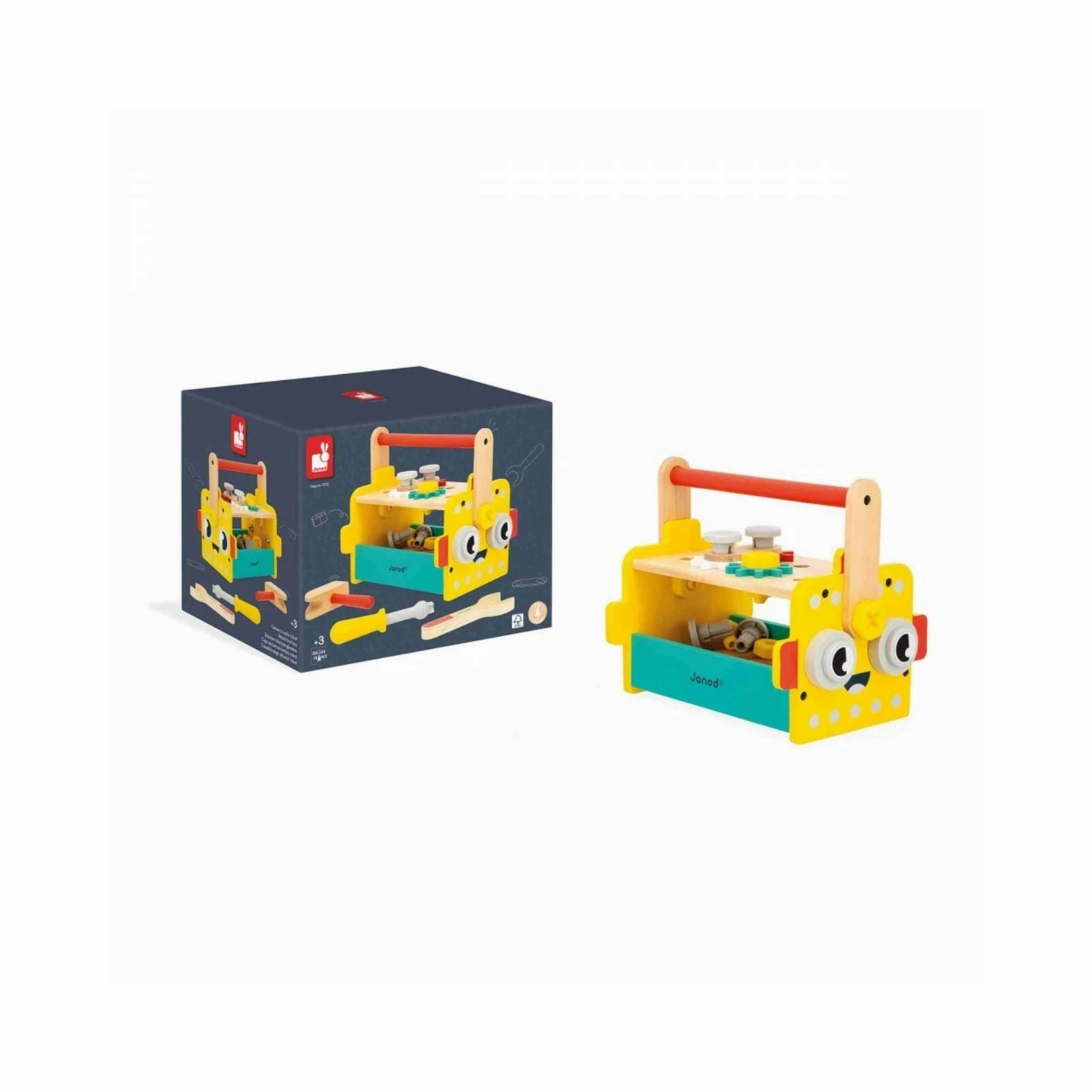 Janod Brico Kids Robot Tool Box