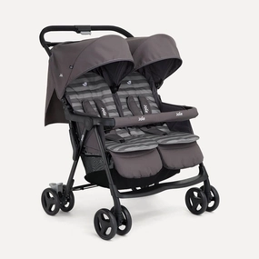 Joie Aire Twin Stroller - Dark Pewter
